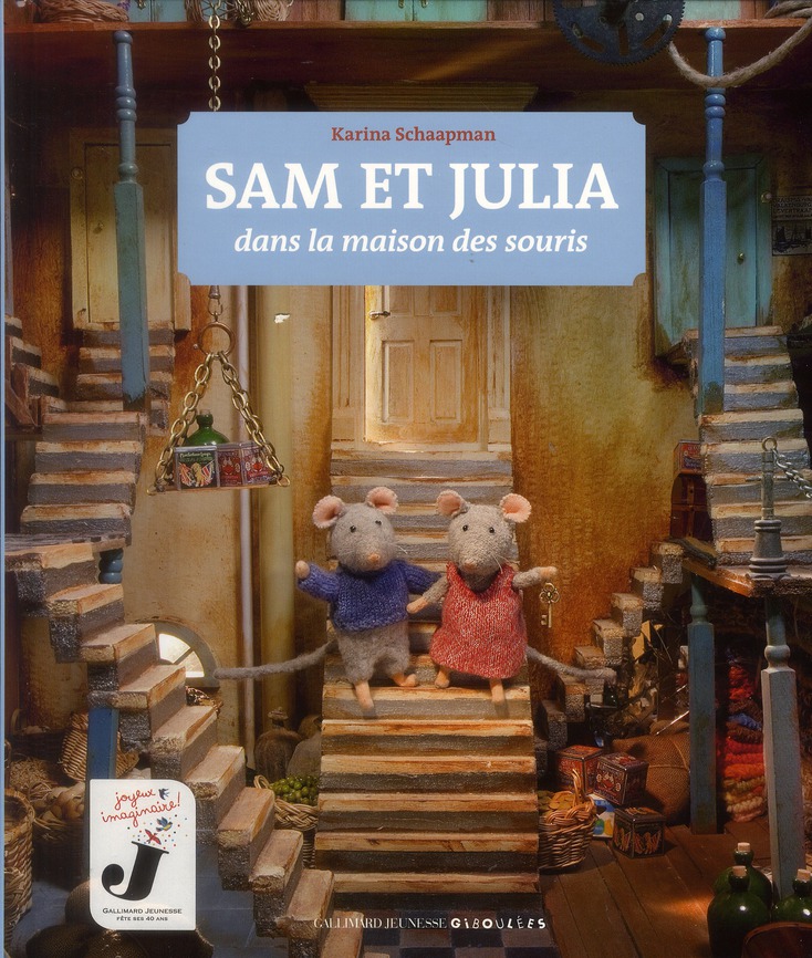 couverture du livre SAM ET JULIA DANS LA MAISON DES SOURIS