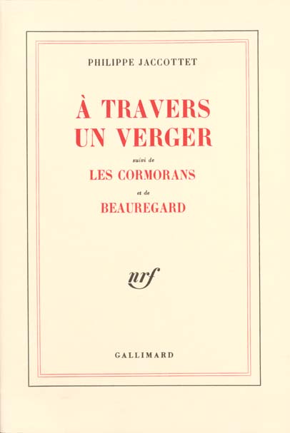A TRAVERS UN VERGER / LES CORMORANS /BEAUREGARD