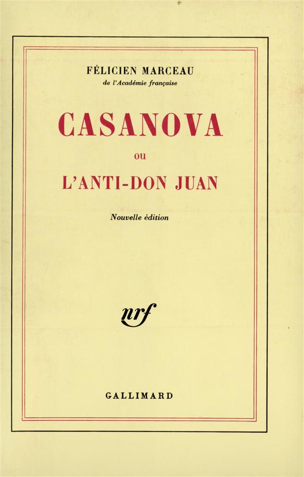 CASANOVA OU L'ANTI-DON JUAN