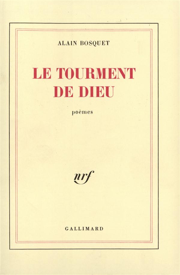 LE TOURMENT DE DIEU