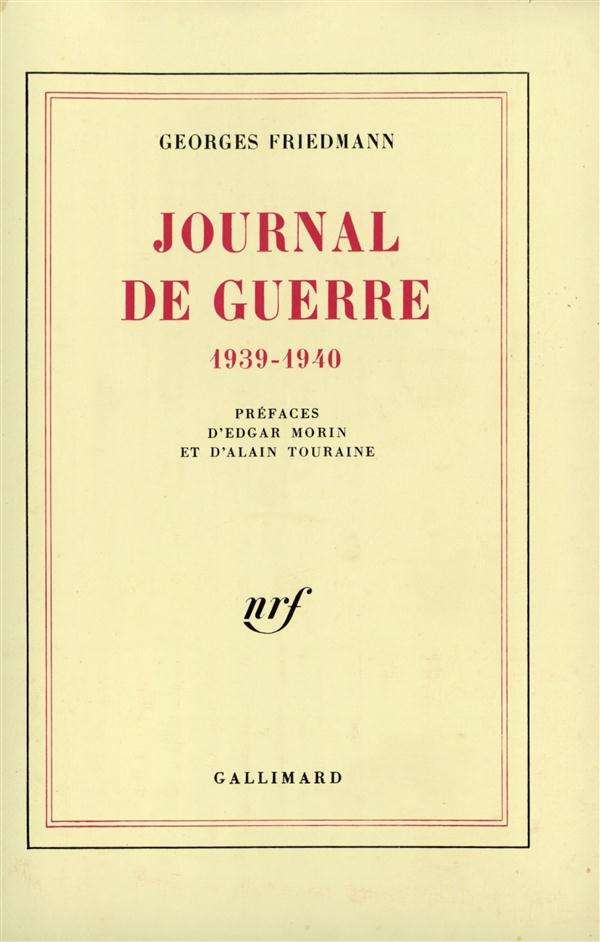 JOURNAL DE GUERRE - (1939-1940)