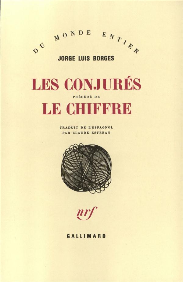 LES CONJURES - (PRECEDE DE) LE CHIFFRE