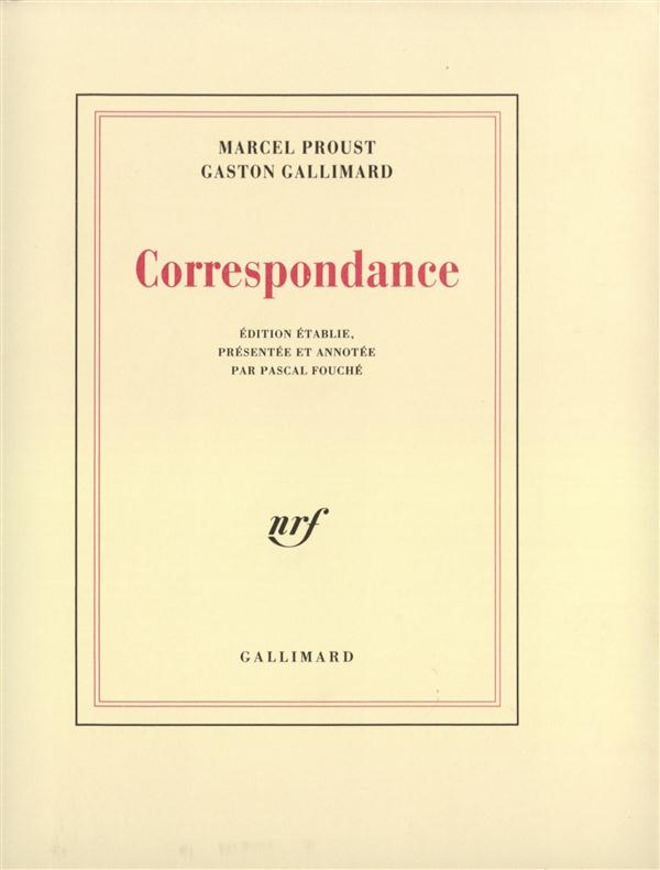 CORRESPONDANCE - (1912-1922)