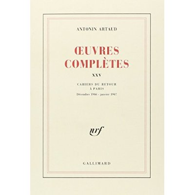 OEUVRES COMPLETES (TOME 25)