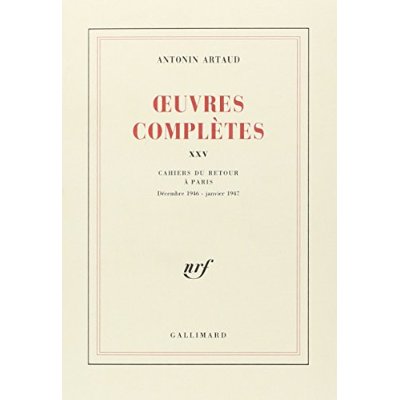 OEUVRES COMPLETES (TOME 25)
