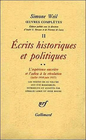 OEUVRES COMPLETES - VOL02 - ECRITS HISTORIQUES ET POLITIQUES 2