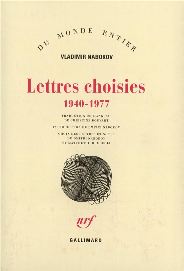 LETTRES CHOISIES, 1940-1977 - 1940-1977)