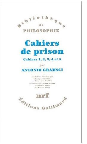 CAHIERS DE PRISON - VOL01 - CAHIERS 1 A 5