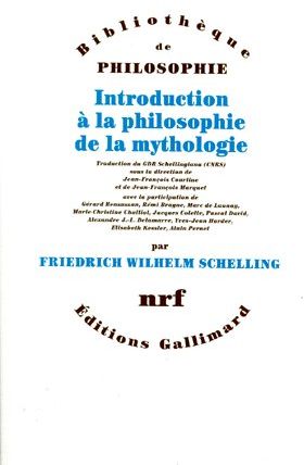 INTRODUCTION A LA PHILOSOPHIE DE LA MYTHOLOGIE