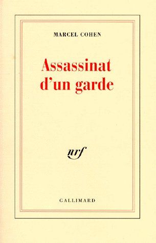 ASSASSINAT D'UN GARDE