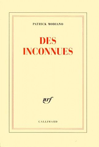 DES INCONNUES