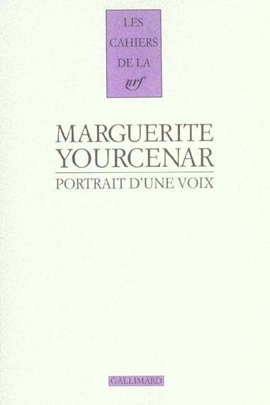 PORTRAIT D'UNE VOIX - VINGT-TROIS ENTRETIENS (1952-1987)
