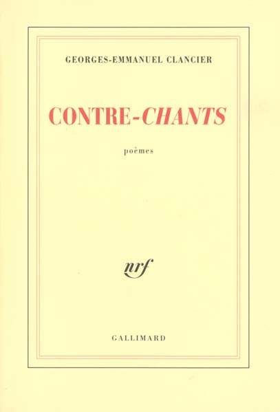 CONTRE-CHANTS