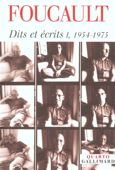 DITS ET ECRITS - VOL01 - (1954-1988)-1954-1975
