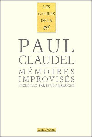 MEMOIRES IMPROVISES - QUARANTE ET UN ENTRETIENS AVEC JEAN AMROUCHE