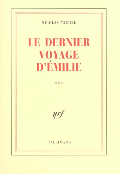 LE DERNIER VOYAGE D'EMILIE
