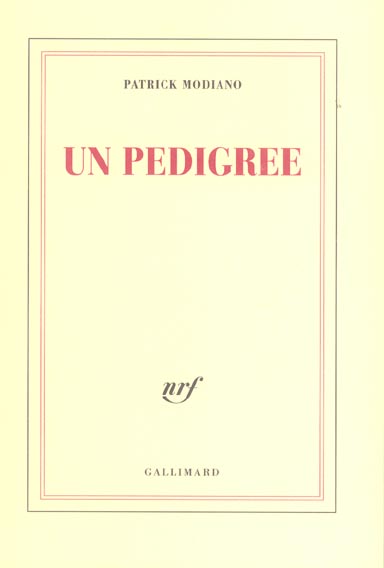 UN PEDIGREE