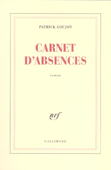 CARNET D'ABSENCES