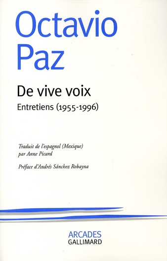 DE VIVE VOIX - ENTRETIENS (1955-1996)