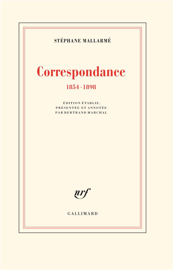 CORRESPONDANCE - (1854-1898)