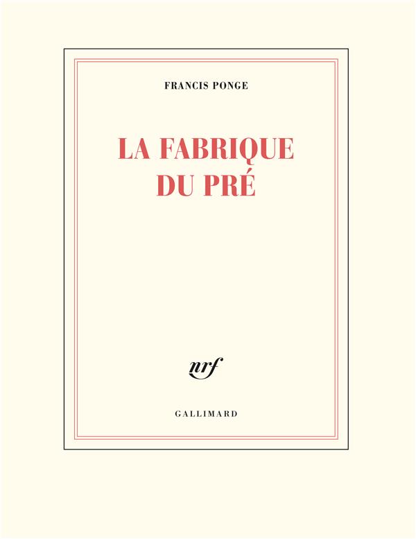 LA FABRIQUE DU PRE