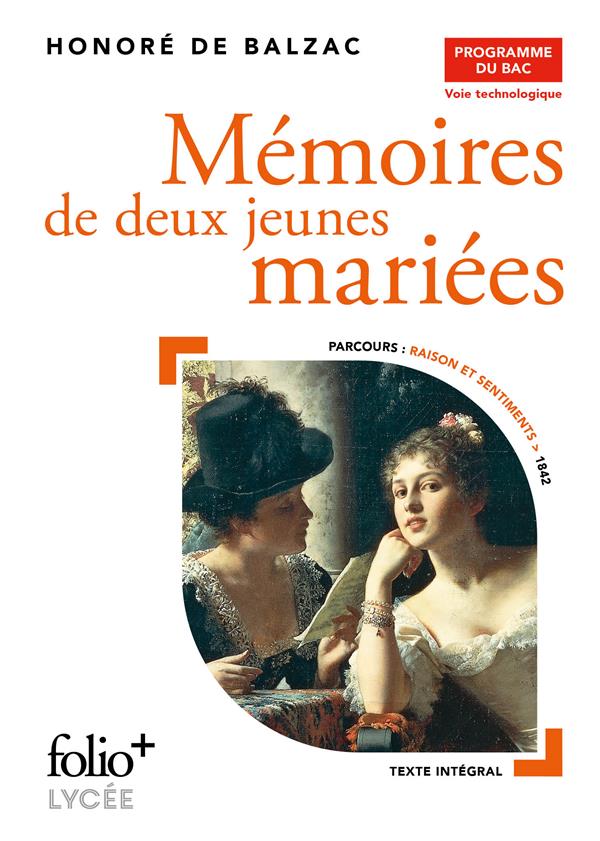 MEMOIRES DE DEUX JEUNES MARIEES - BAC TECHNO 2023