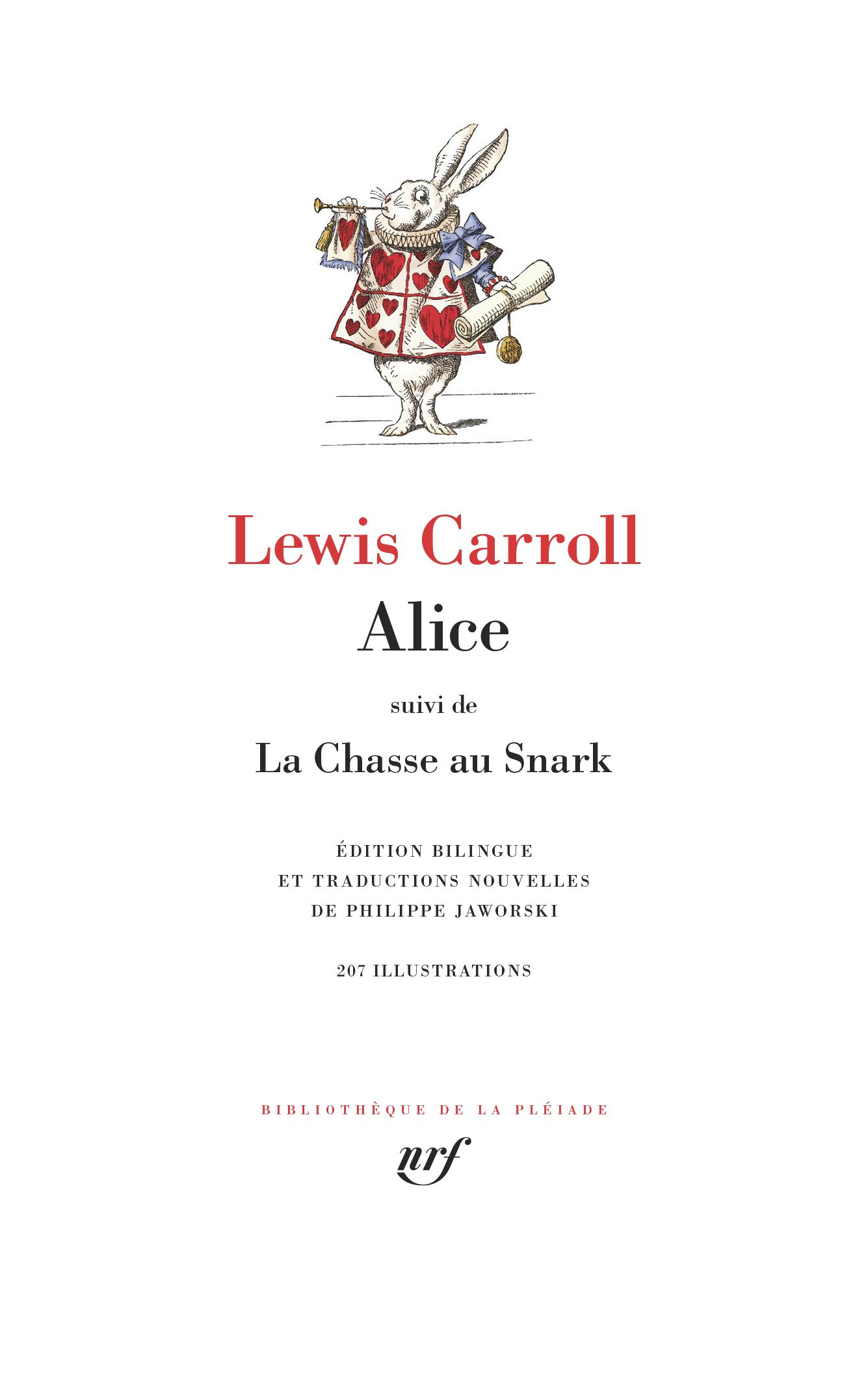 ALICE / LA CHASSE AU SNARK