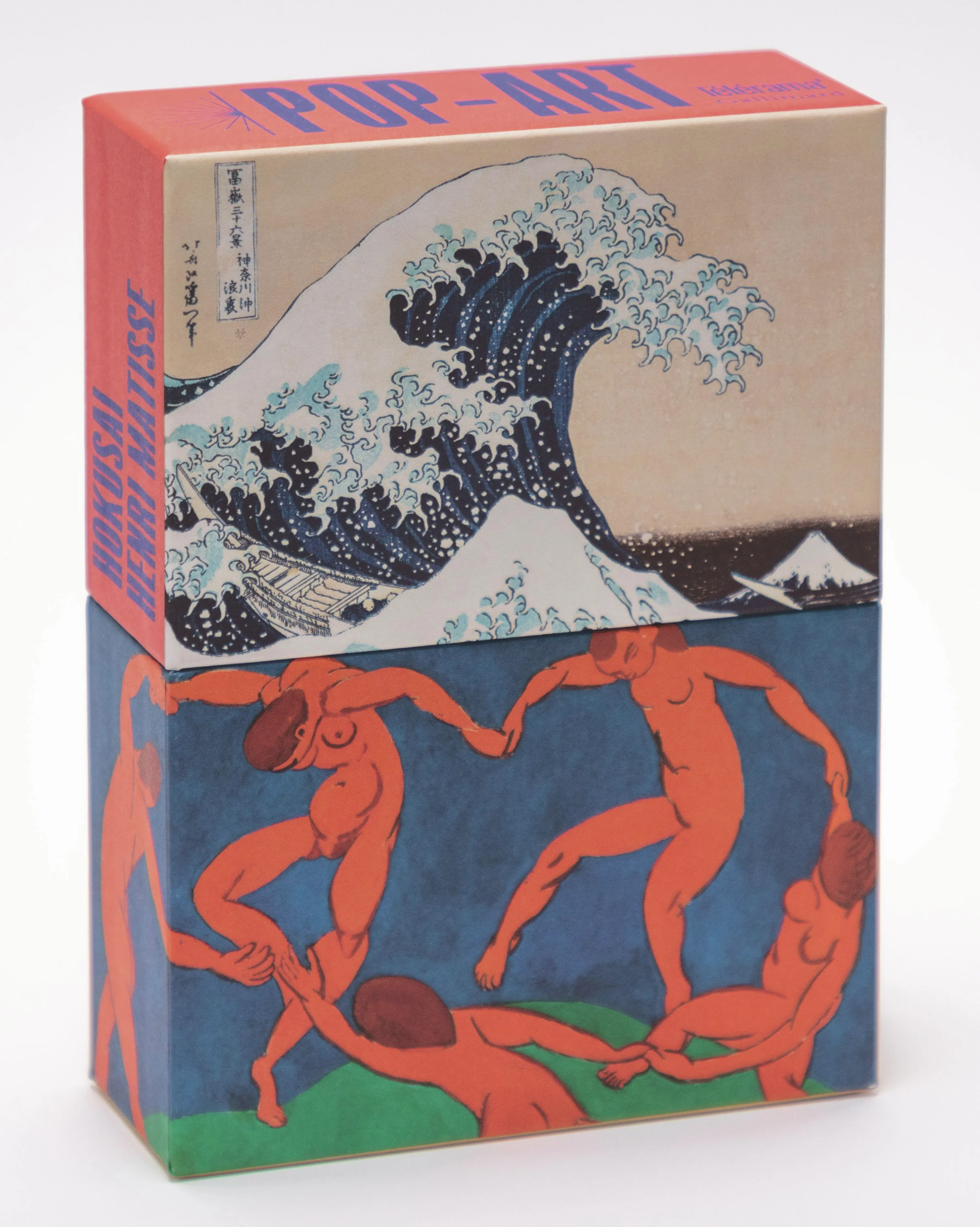 COFFRET POP-ART (4 TITRES) - HOKUSAI - KAHLO - MATISSE - ROUSSEAU