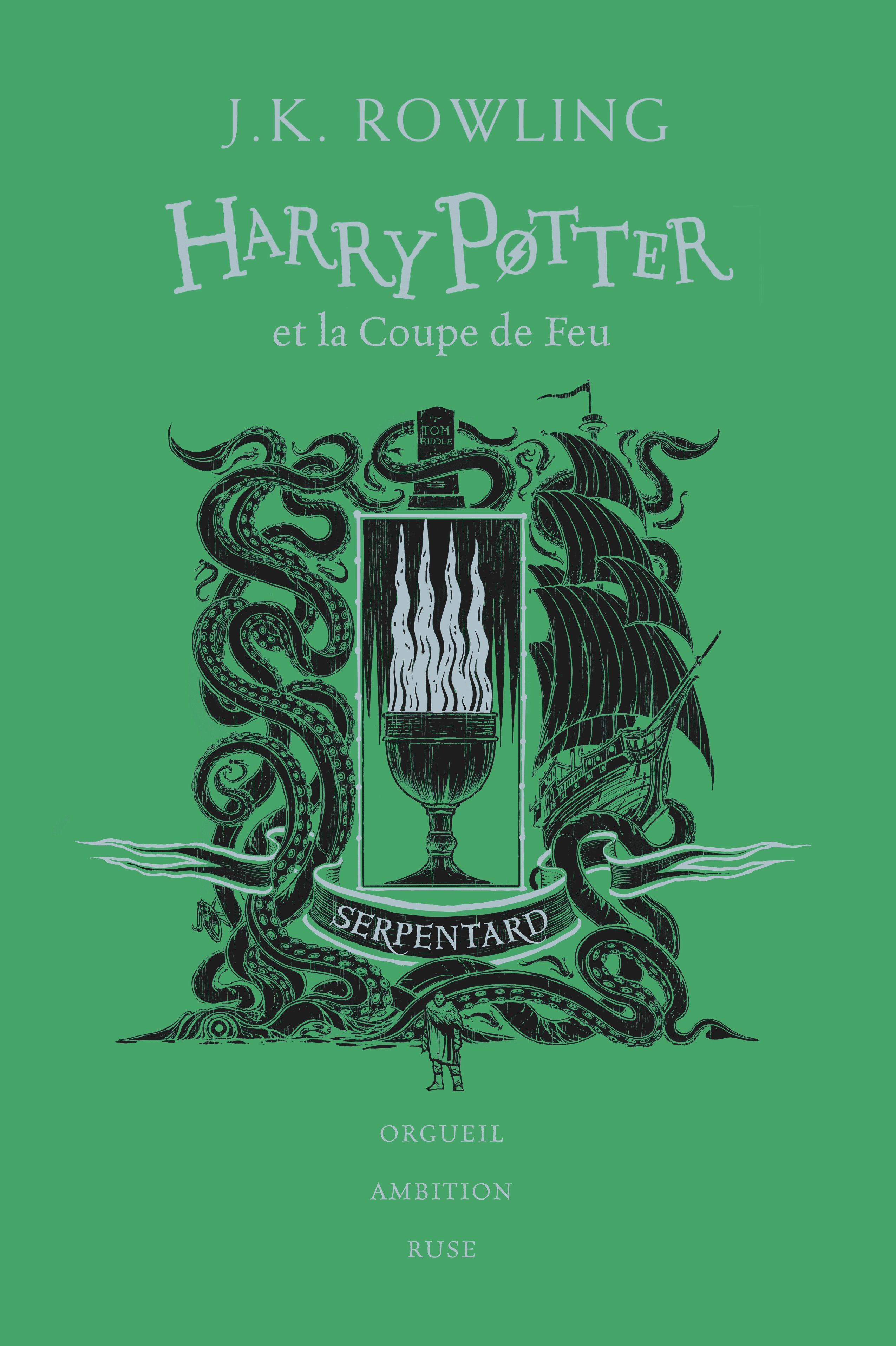 HARRY POTTER ET LA COUPE DE FEU - EDITION SERPENTARD