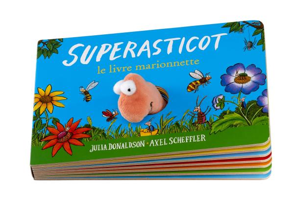 SUPERASTICOT, LE LIVRE MARIONNETTE