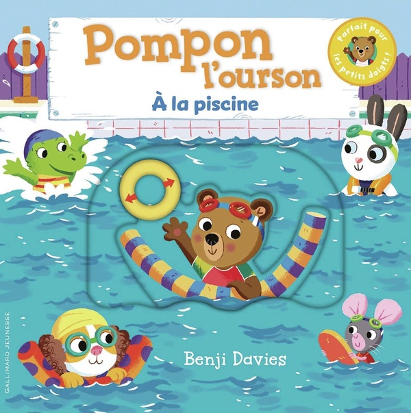 POMPON L'OURSON : A LA PISCINE