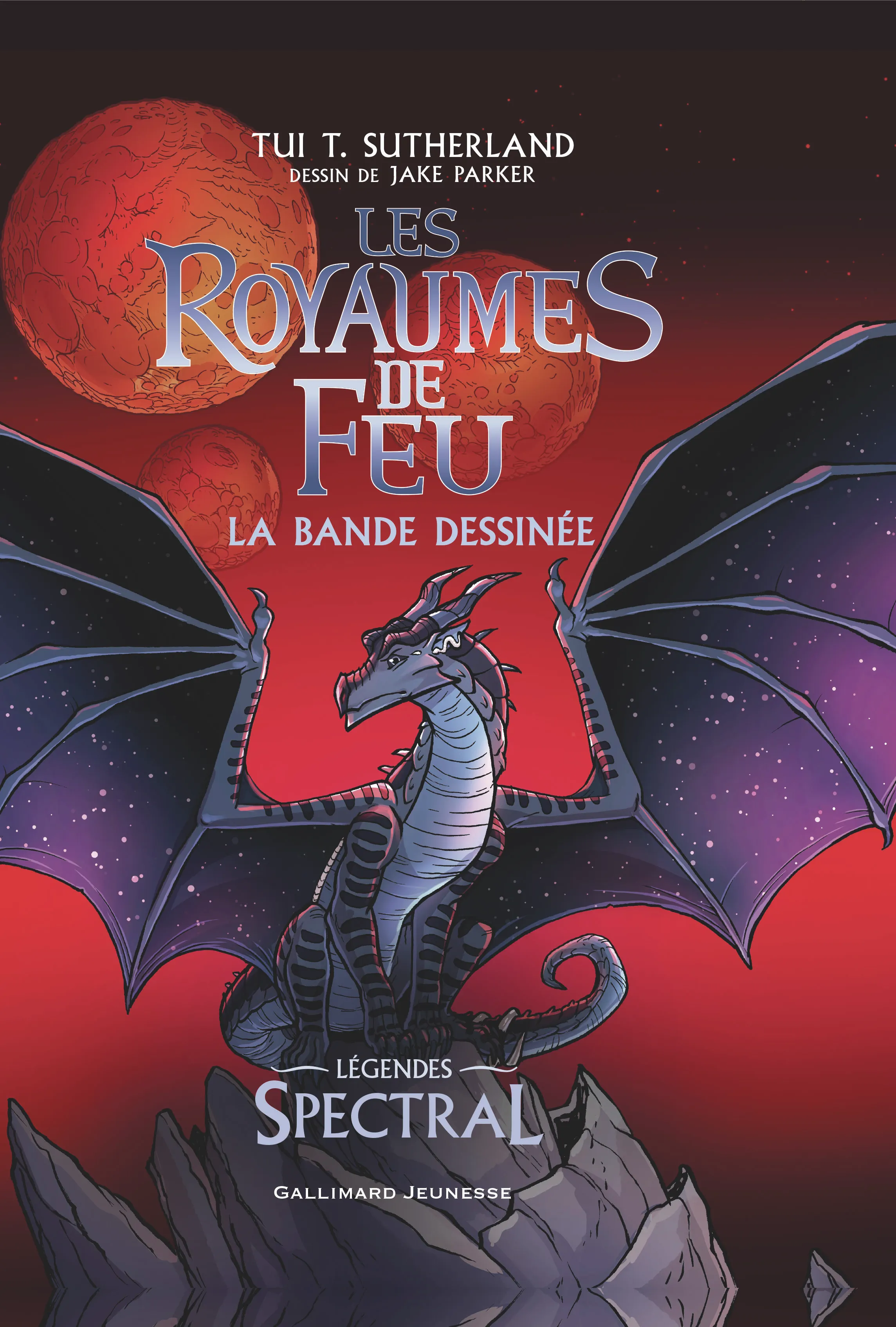 LES ROYAUMES DE FEU - EN BANDE DESSINEE-LEGENDES - SPECTRAL