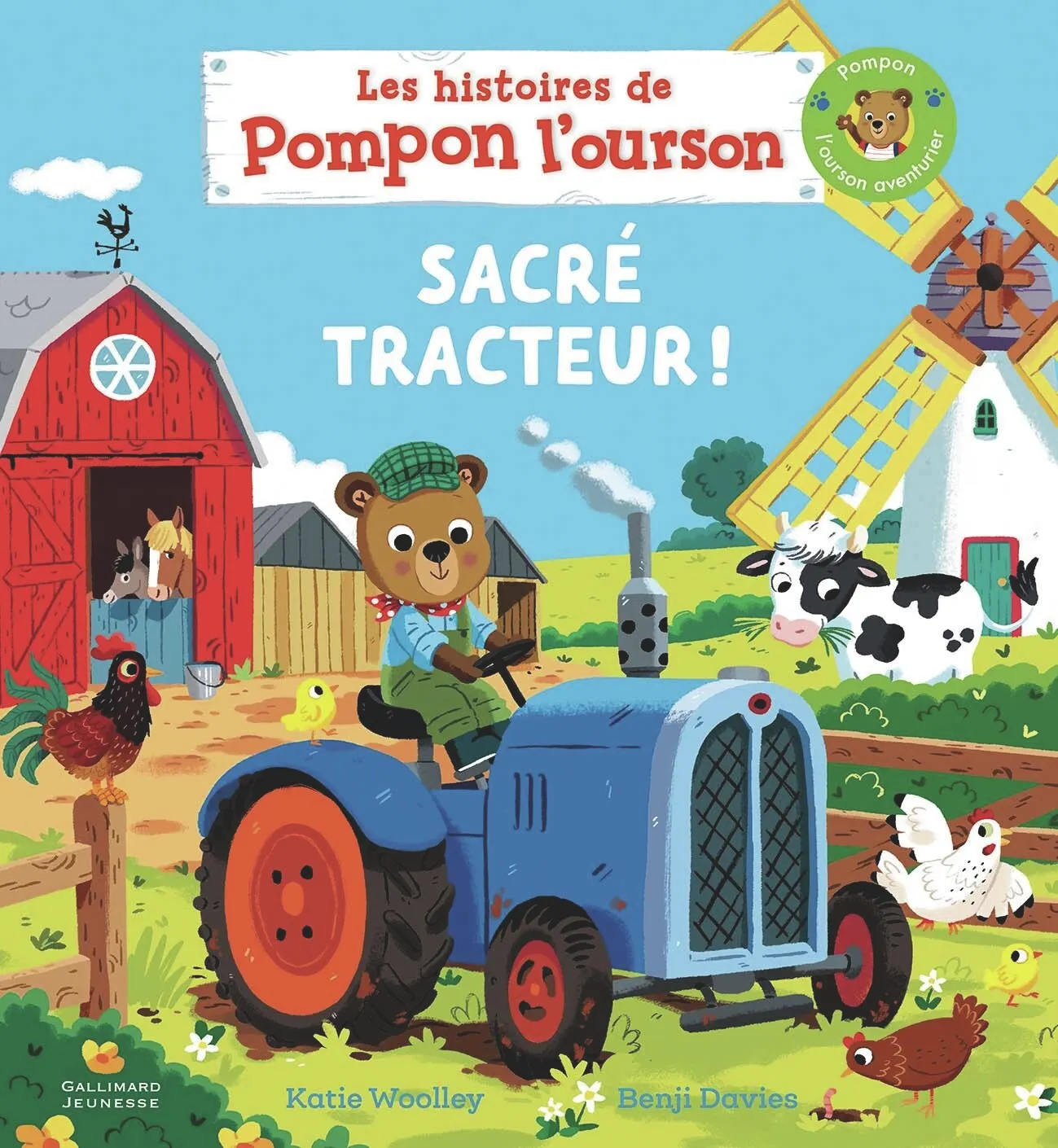LES HISTOIRES DE POMPON L'OURSON - SACRE TRACTEUR !