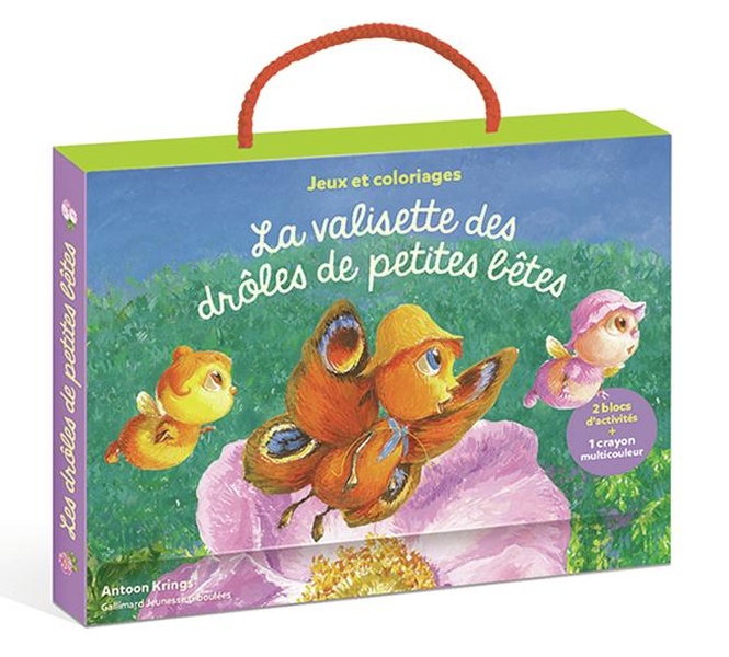 LA VALISETTE DES DROLES DE PETITES BETES - JEUX ET COLORIAGES