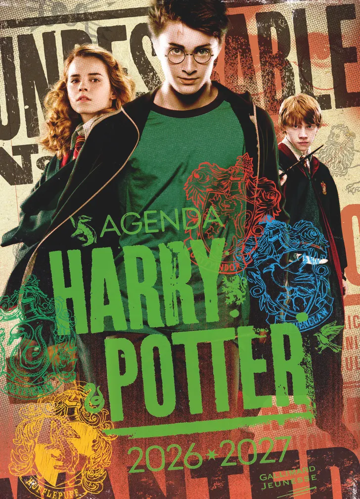 HARRY POTTER - AGENDA OFFICIEL HARRY POTTER 2026-2027