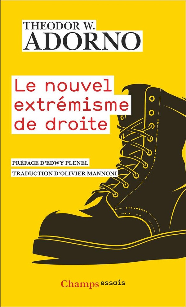 LE NOUVEL EXTREMISME DE DROITE - UNE CONFERENCE