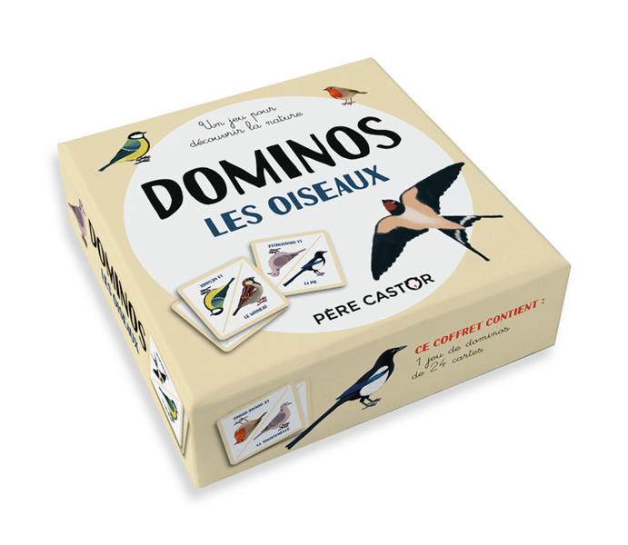 JEU DE DOMINOS - LES OISEAUX DE MON JARDIN