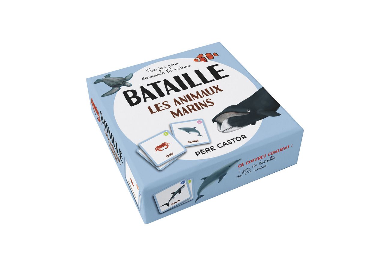 JEU DE BATAILLE - LES ANIMAUX MARINS