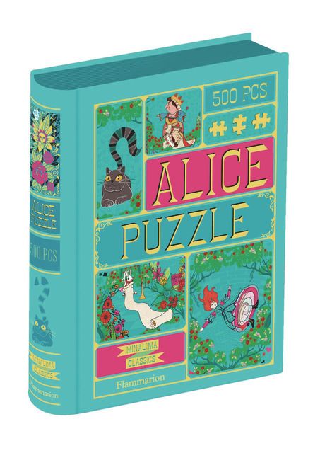 couverture du livre ALICE - MINALIMA CLASSICS (PUZZLE 500 PIECES)