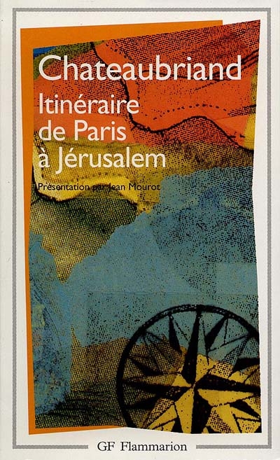 ITINERAIRE DE PARIS A JERUSALEM - - EDITION DE JEAN MOUROT