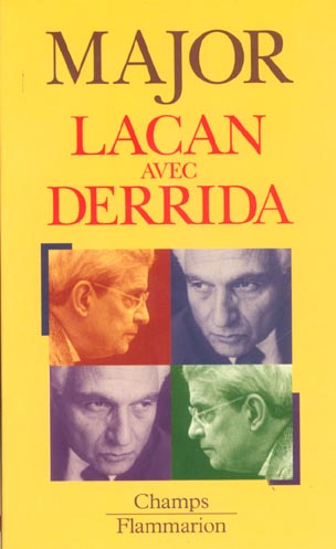 LACAN AVEC DERRIDA