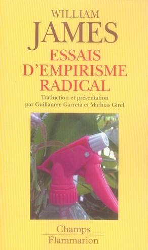 ESSAIS D'EMPIRISME RADICAL