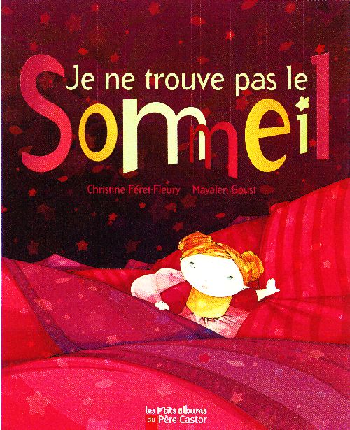 JE NE TROUVE PAS LE SOMMEIL