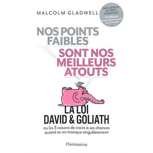 NOS POINTS FAIBLES SONT NOS MEILLEURS ATOUTS - LA LOI DAVID & GOLIATH OU LES 3 RAISONS DE CROIRE A S