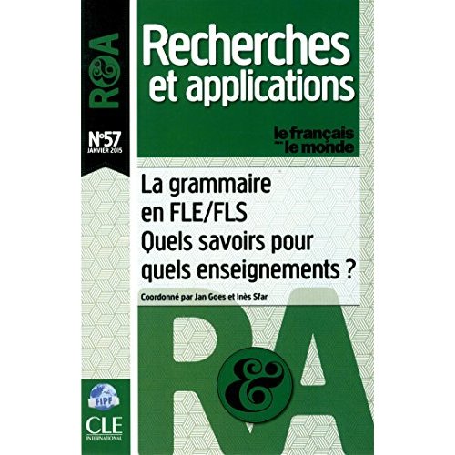 LA GRAMMAIRE EN FLE/FLS