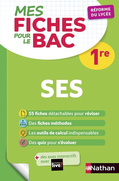 MES FICHES POUR LE BAC SES 1RE