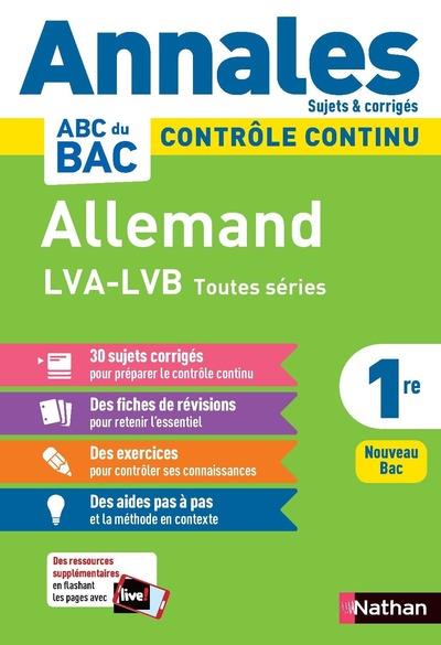ANNALES BAC 2021- ALLEMAND 1RE-CORRIGE