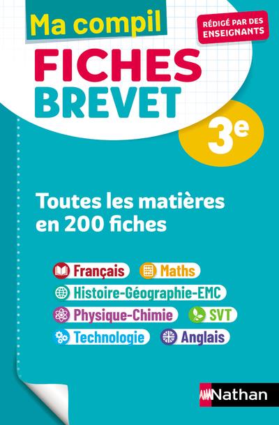 COMPIL FICHES BREVET TOUTES LES MATIERES