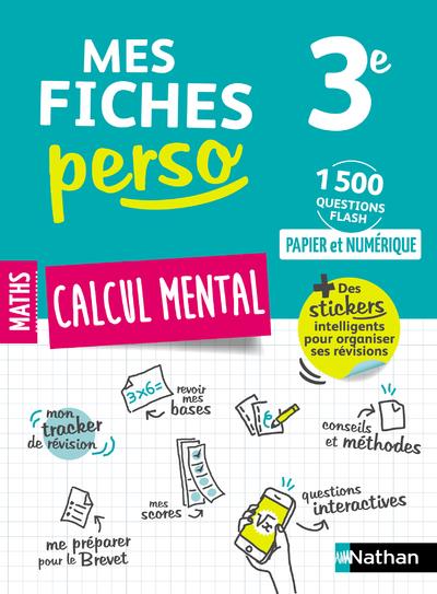 CALCUL MENTAL 3E - VOL09