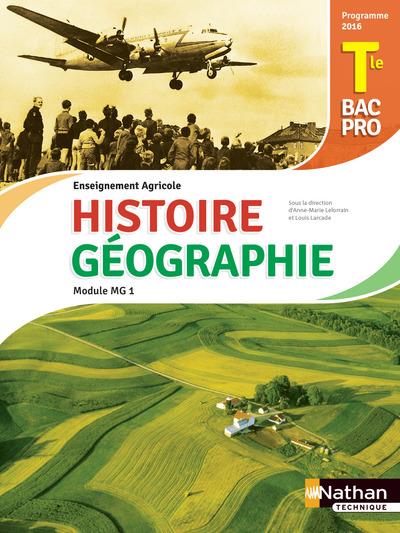 HISTOIRE ET GEOGRAPHIE - MODULE MG 1 - TERM BAC PRO AGRICOLE - ELEVE 2017